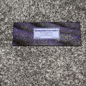 tasmanian timeless lavender soap 3pk 7.9 oz essential oil Pure Vegetable Soap